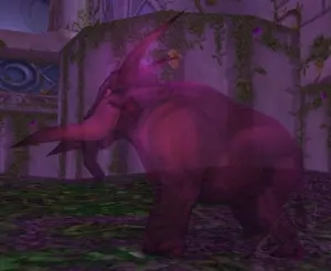 Teldrassil Pink Elekk — screenshot 1