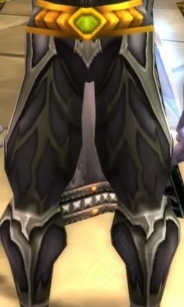 Black Dragonscale Leggings — screenshot 1